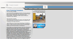 Desktop Screenshot of powertechnologyconsultants.com